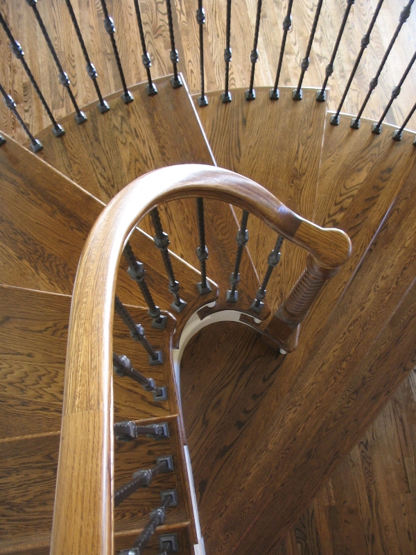 10 Curved or Radius Stairs